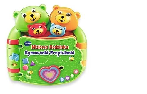 VTECH Misiowa Rodzinka. Rymowanki-Przytulanki