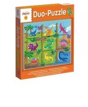 Ludattica Legno Puzzle-Duo Dinosaurs (304-49936)
