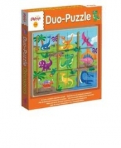 Ludattica Legno Puzzle-Duo Dinosaurs (304-49936)