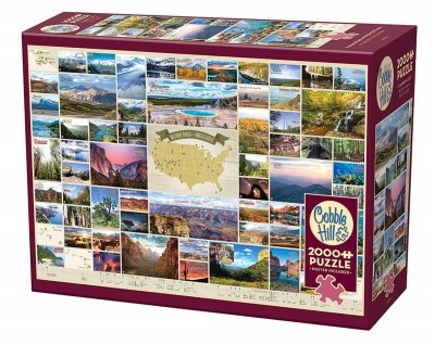 <img src='https://webimage.pl/pics/937/0/d625012490061.jpg' style='height:440px' /> Puzzle 2000 Parki narodowe w Stanach Zjednoczonych 113112