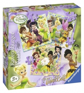 Puzzle Disney Wróżki 3w1 (RAP071937)