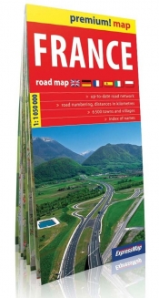 France road map 1:1 050 000