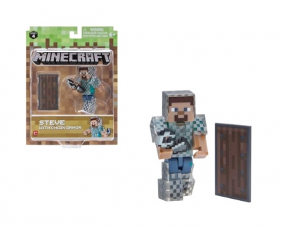 Minecraft 4 seria Steve with armour