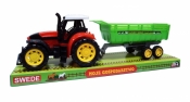Traktor z przyczepą