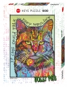 Heye, Puzzle 1000: Jolly Pets - Gdyby koty mogły mówić (29893) Wiek: