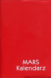 Kalendarz 2019 Mars czerwony