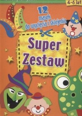 Super zestaw 12 masek do wycięcia i sklejenia - <br />