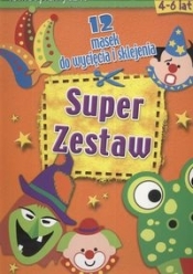 Super zestaw 12 masek do wycięcia i sklejenia - <br />