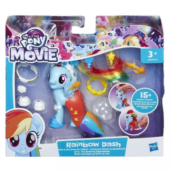 My Little Pony BROKATOWE KSIEZNICZKI DASH (E0189/E0989P)