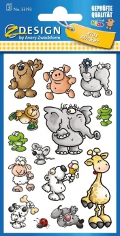 Naklejki dla dzieci Z Design - Zwierzęta (53193)