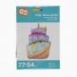Balon foliowy Godan TORT Z LUKREM (BF-HTZL)