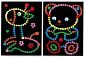 Mozaika papierowa Dot 6szt