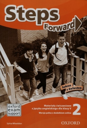 Steps Forward 2 Materiały ćwiczeniowe dla klasy V + dodatek online (Uszkodzona okładka) - Wheeldon Sylvia