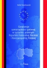 Gwarancje samorządności gminnej w systemie prawnym Republiki Federalnej Stasikowski Rafał