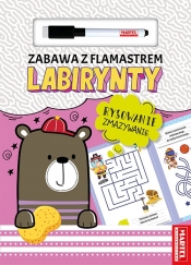 Zabawa z flamastrem. Labirynty - Katarzyna Salamon