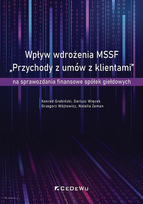 Wpływ wdrożenia MSSF. Przychody z umów z klientami