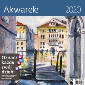 Kalendarz wieloplanszowy Akwarele 30x30 2020 (LP62-20)