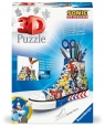 Ravensburger, Puzzle 3D 108: Trampek. Sonic (11593) Wiek: 8+