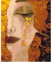 Obraz Malowanie po numerach - Złote łzy (BS51349)