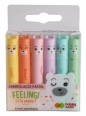 Zakreślacze mini Happy Color, 6 kolorów - pastelowe (55273)