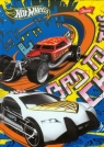 Brulion A6 Hot Wheels w kratkę 96 kartek