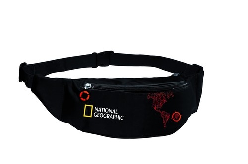 Saszetka na pasek ,nerka' National Geographic Compass Red