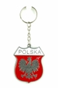 Brelok metalowy Godło Polski ABINO