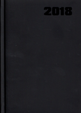 Kalendarz Basic A5 2018 czarny