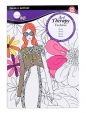 Kolorowanka terapeutyczna Art Therapy A5 - Moda