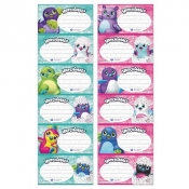 Naklejki na zeszyt Hatchimals 5x25 sztuk