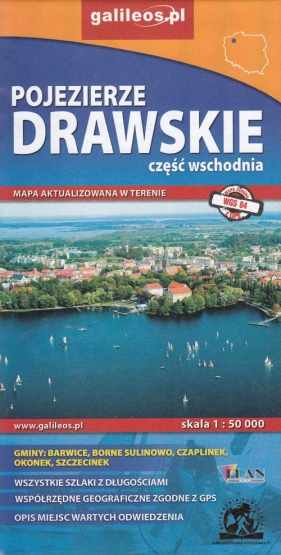 Pojezierze Drawskie część wschodnia, 1:50 000