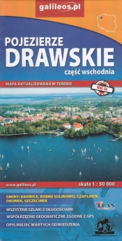 Pojezierze Drawskie część wschodnia, 1:50 000