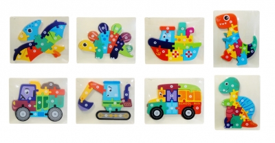 Puzzle drewniane