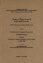 Inventory of Ioannes Dantiscus' Correspondence, part 4, vol. 2