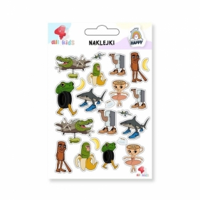 Naklejki dla dzieci Brainrot Ballerina Cappuccina