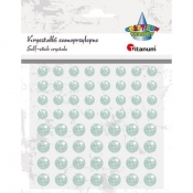 Kryształki samoprzylepne - niebieskie