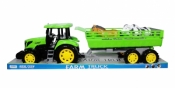 Traktor z przyczepą