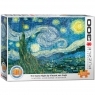 Puzzle 300 3D Starry Night by van Gogh 6331-1204 9+