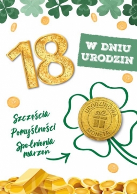 Karnet urodziny 18