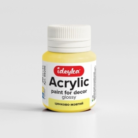 Farba akrylowa Żółty cynkowy 20ml