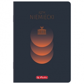 Zeszyt Herliz A5/60k kartka - Język Niemiecki, 1 szt