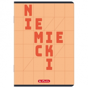 Zeszyt Herliz A5/60k kartka - Język Niemiecki, 1 szt