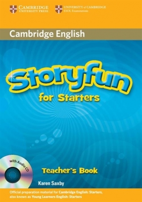 Storyfun for Starters Teacher's Book + CD - Saxby Karen