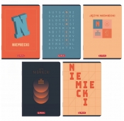 Zeszyt Herliz A5/60k kartka - Język Niemiecki, 1 szt