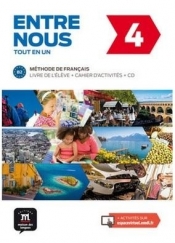 Entre nous 4 Podręcznik z ćwiczeniami + CD - Praca zbiorowa