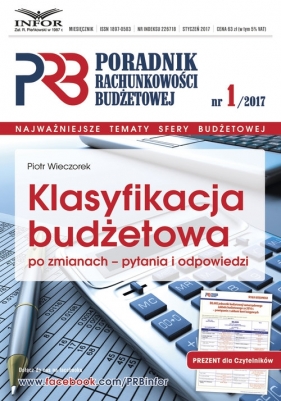 Klasyfikacja budżetowa po zmianach - pytania i odpowiedzi - Wieczorek Piotr