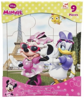 Puzzle drewniane 9: Minnie