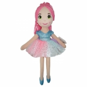 Lalka Adelina różowa 40 cm (9094)