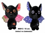 Nietoperz 2 kol świeci w ciemności 15cm MIX
