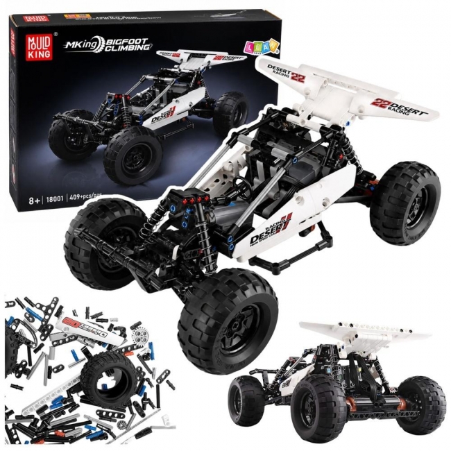 Klocki konstrukcyjne terenówka R/C 4x4 409el